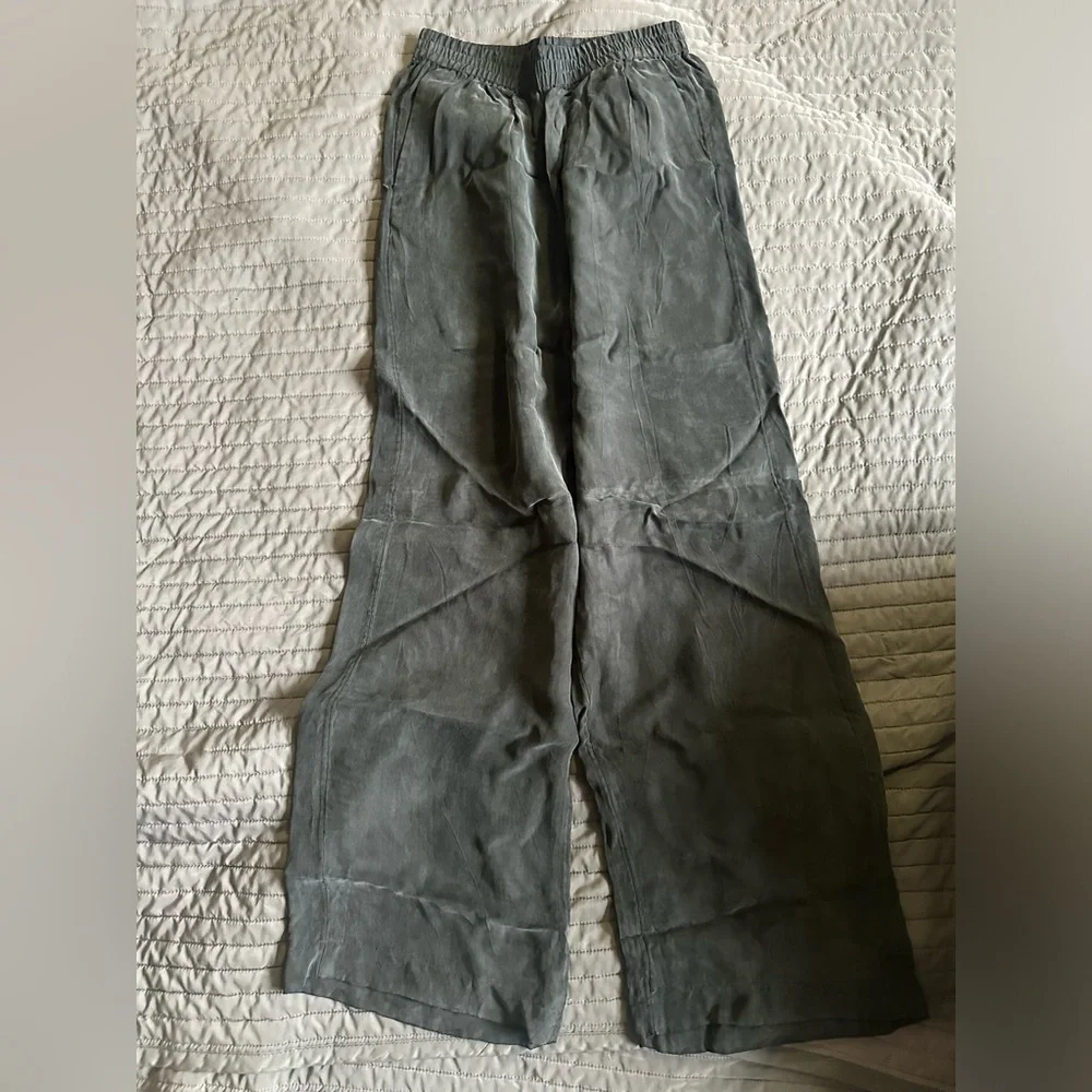 & Other Stories Wide Leg Elastic Waistband Pant 4 - Picture 4 of 5